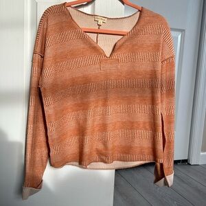 Women’s brand new without tags orange sherbet color blouse great for summer